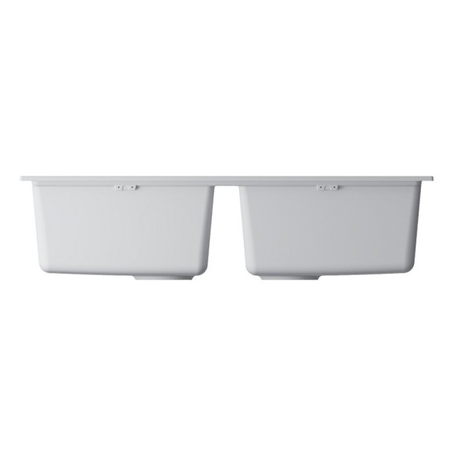 Мойка кухонная Omoikiri Kitagawa 86-2-WH 4993806, 86 см, artceramic, цвет белый