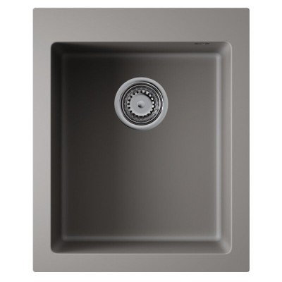 Мойка кухонная Omoikiri Bosen 41A-GR 4993813, 41 см, artceramic, цвет leningrad grey