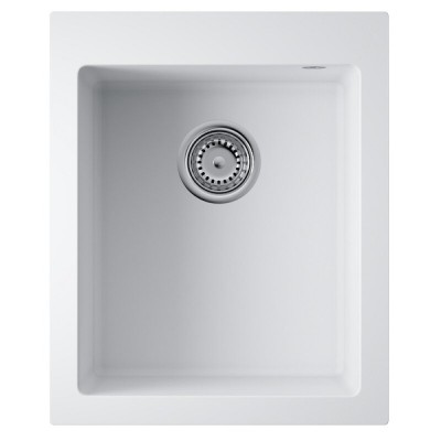 Мойка кухонная Omoikiri Bosen 41A-WH 4993814, 41 см, artceramic, цвет белый