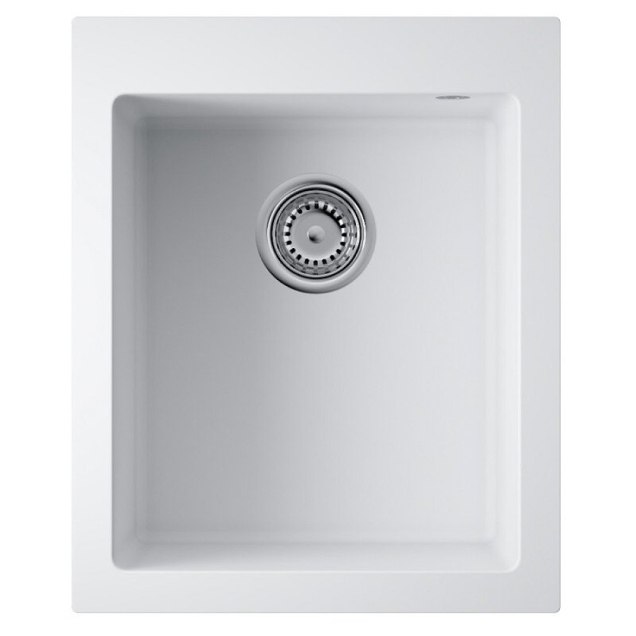 Мойка кухонная Omoikiri Bosen 41A-WH 4993814, 41 см, artceramic, цвет белый