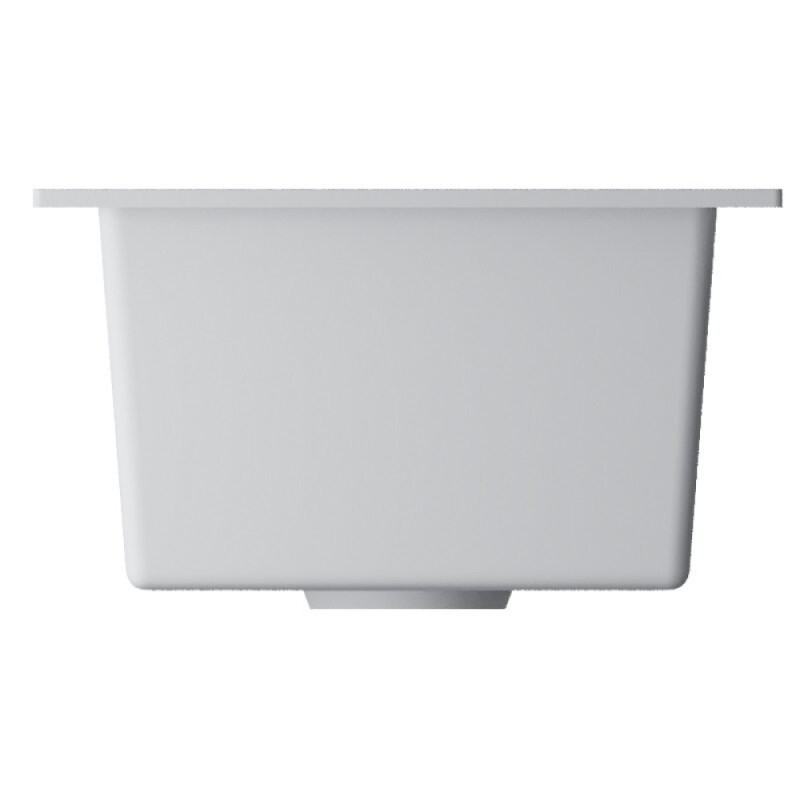 Мойка кухонная Omoikiri Bosen 41A-WH 4993814, 41 см, artceramic, цвет белый