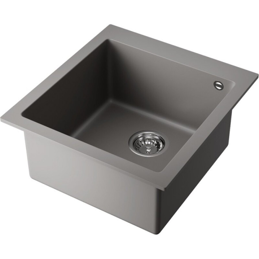 Мойка кухонная Omoikiri Bosen 47A-GR 4993816, 47 см, artceramic, цвет leningrad grey