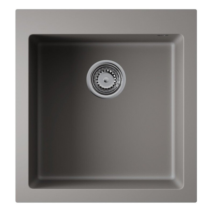 Мойка кухонная Omoikiri Bosen 47A-GR 4993816, 47 см, artceramic, цвет leningrad grey