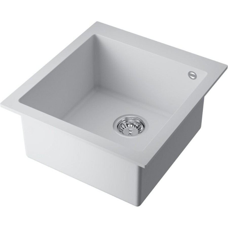 Мойка кухонная Omoikiri Bosen 47A-WH 4993817, 47 см, artceramic, цвет белый