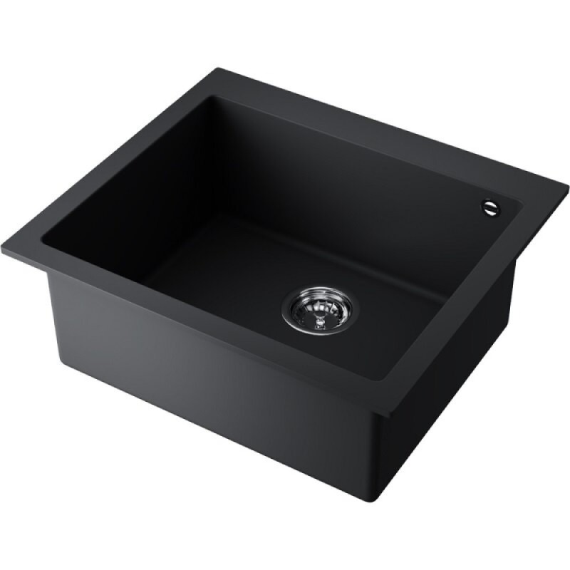 Мойка кухонная Omoikiri Bosen 57A-GB 4993818, 57 см, artceramic, цвет графит