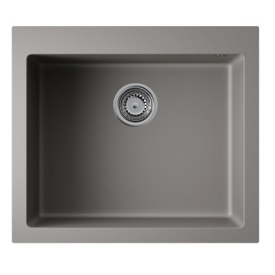 Мойка кухонная Omoikiri Bosen 57A-GR 4993819, 57 см, artceramic, цвет leningrad grey