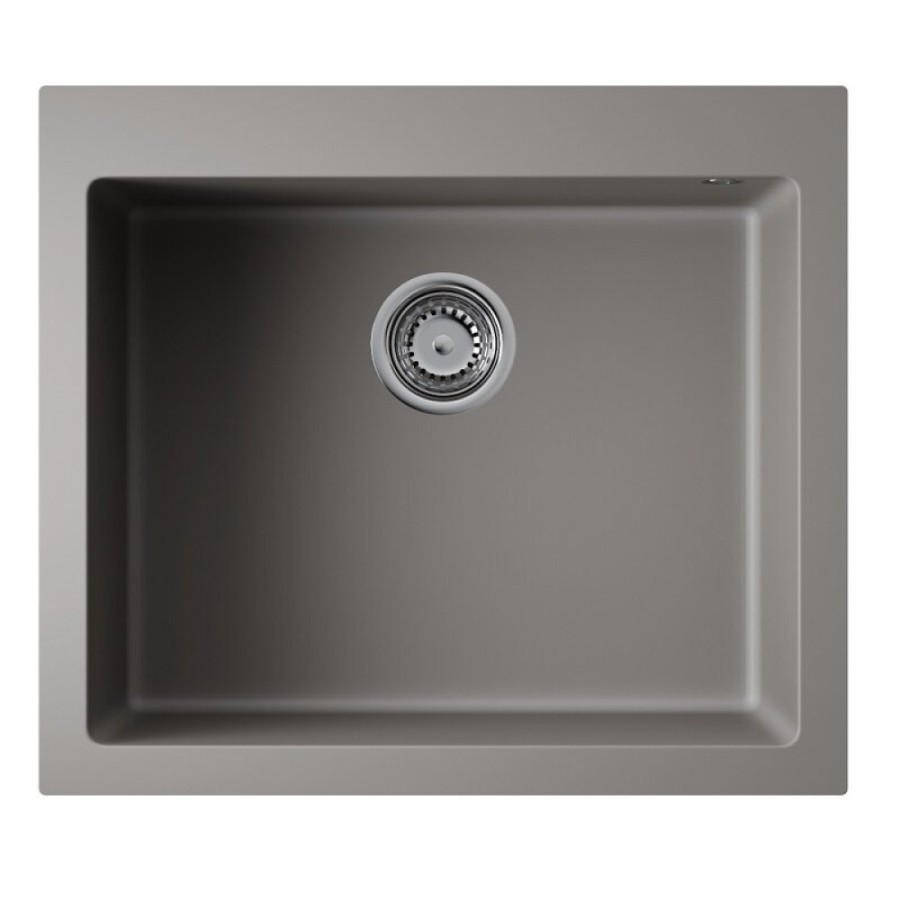 Мойка кухонная Omoikiri Bosen 57A-GR 4993819, 57 см, artceramic, цвет leningrad grey