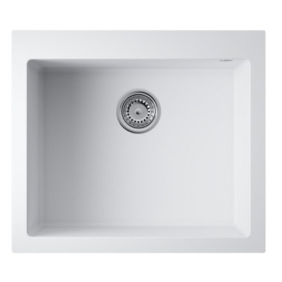 Мойка кухонная Omoikiri Bosen 57A-WH 4993820, 57 см, artceramic, цвет белый