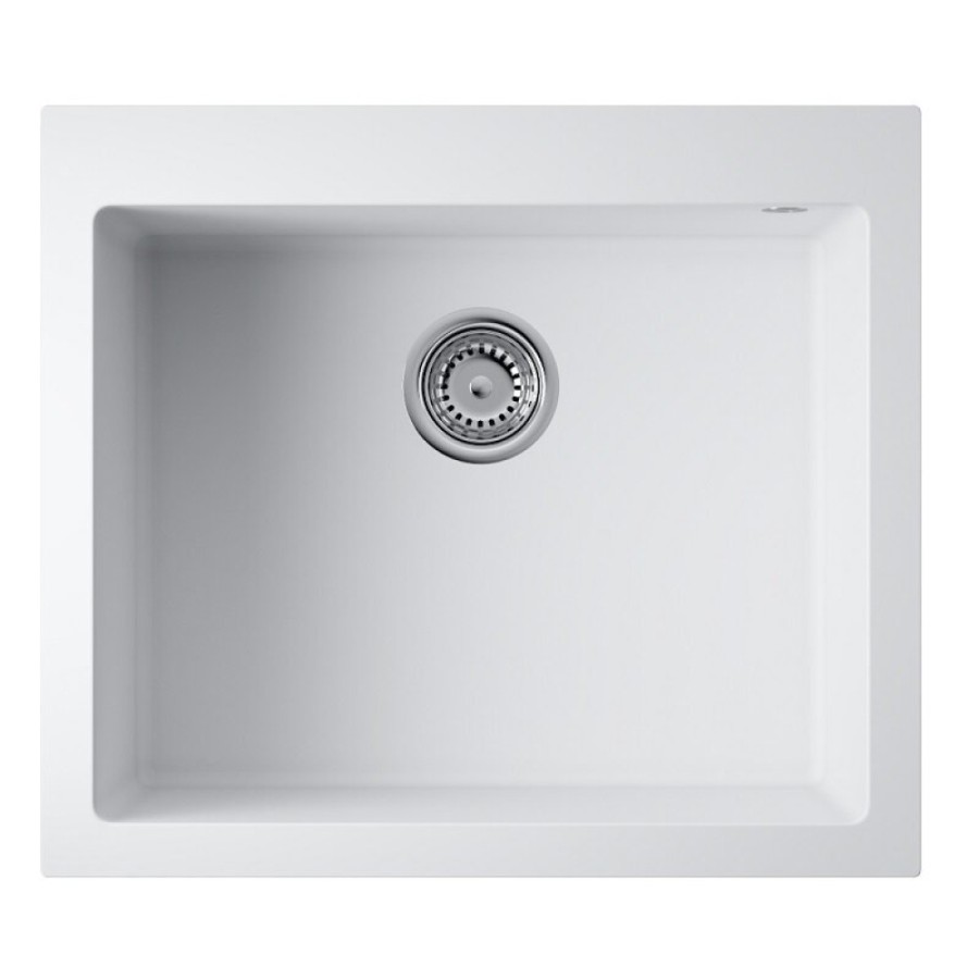 Мойка кухонная Omoikiri Bosen 57A-WH 4993820, 57 см, artceramic, цвет белый