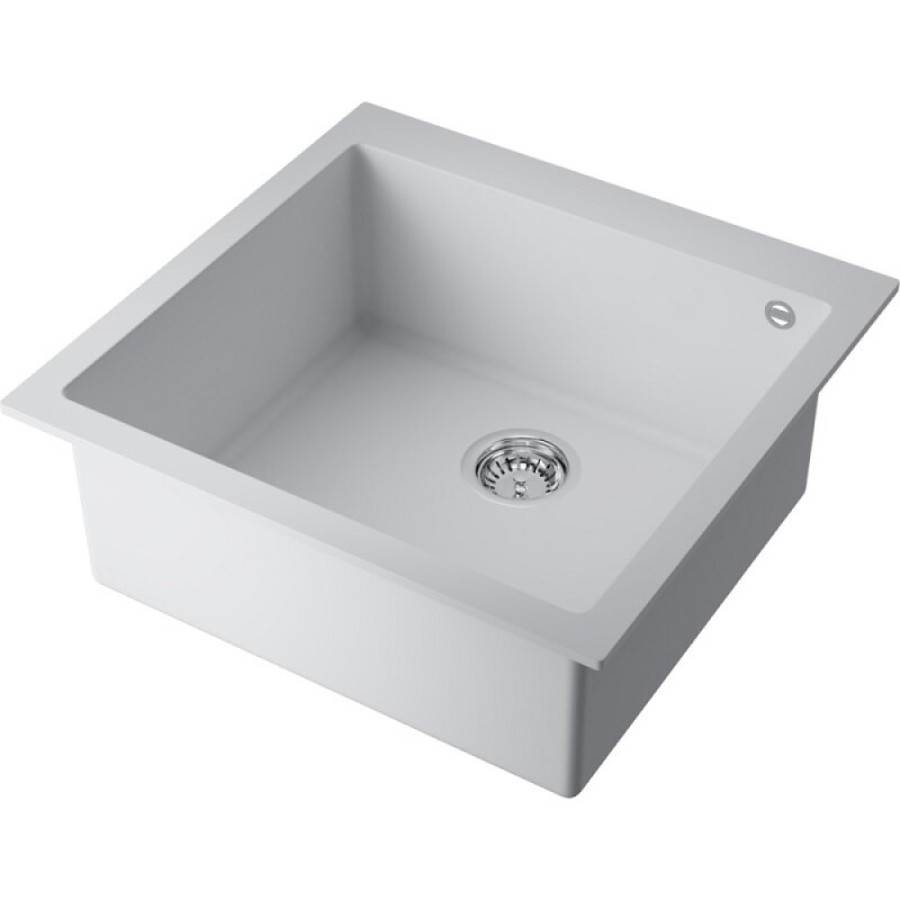 Мойка кухонная Omoikiri Bosen 57A-WH 4993820, 57 см, artceramic, цвет белый