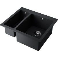 Мойка кухонная Omoikiri Bosen 59-2A-GB 4993821, 59 см, artceramic, цвет графит