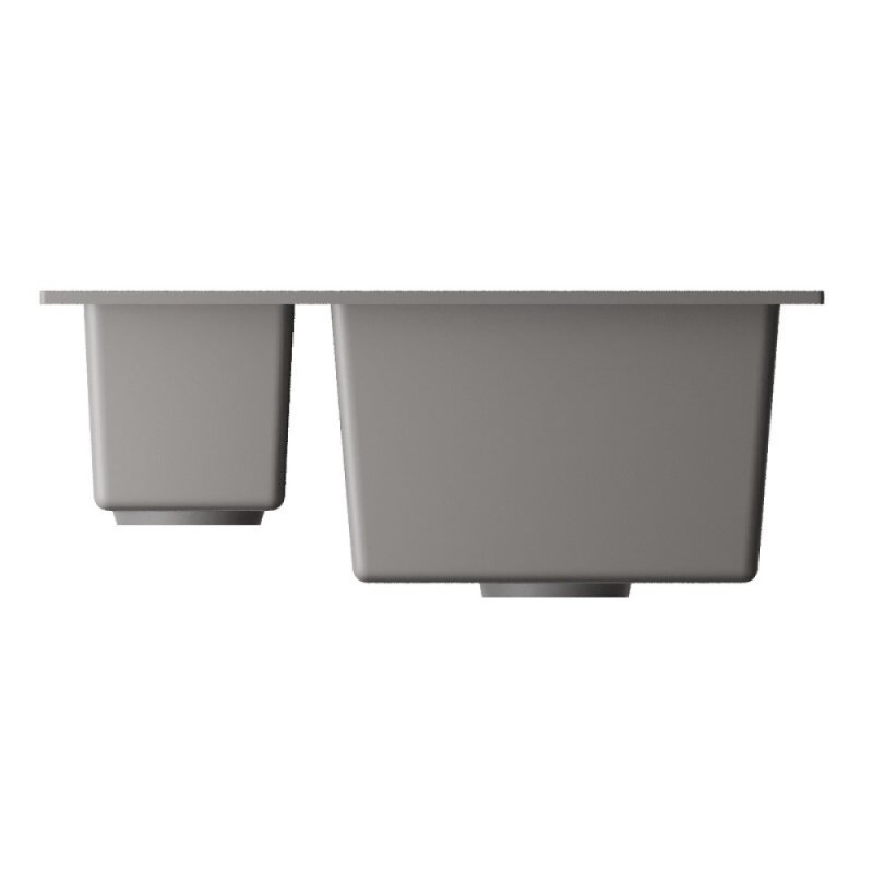 Мойка кухонная Omoikiri Bosen 59-2A-GR 4993822, 59 см, artceramic, цвет leningrad grey
