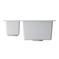 Мойка кухонная Omoikiri Bosen 59-2A-WH 4993823, 59 см, artceramic, цвет белый