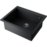 Мойка кухонная Omoikiri Bosen 61A-GB 4993824, 61 см, artceramic, цвет графит