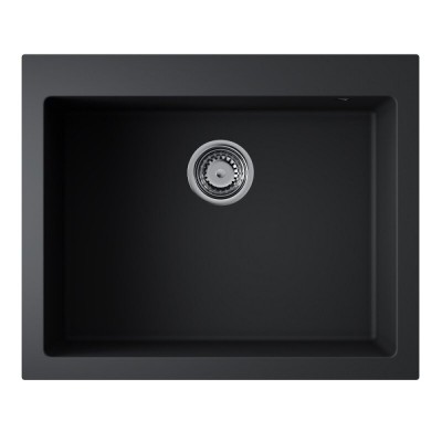 Мойка кухонная Omoikiri Bosen 61A-GB 4993824, 61 см, artceramic, цвет графит