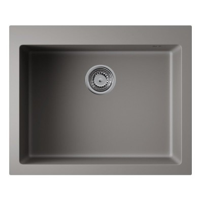 Мойка кухонная Omoikiri Bosen 61A-GR 4993825, 61 см, artceramic, цвет leningrad grey
