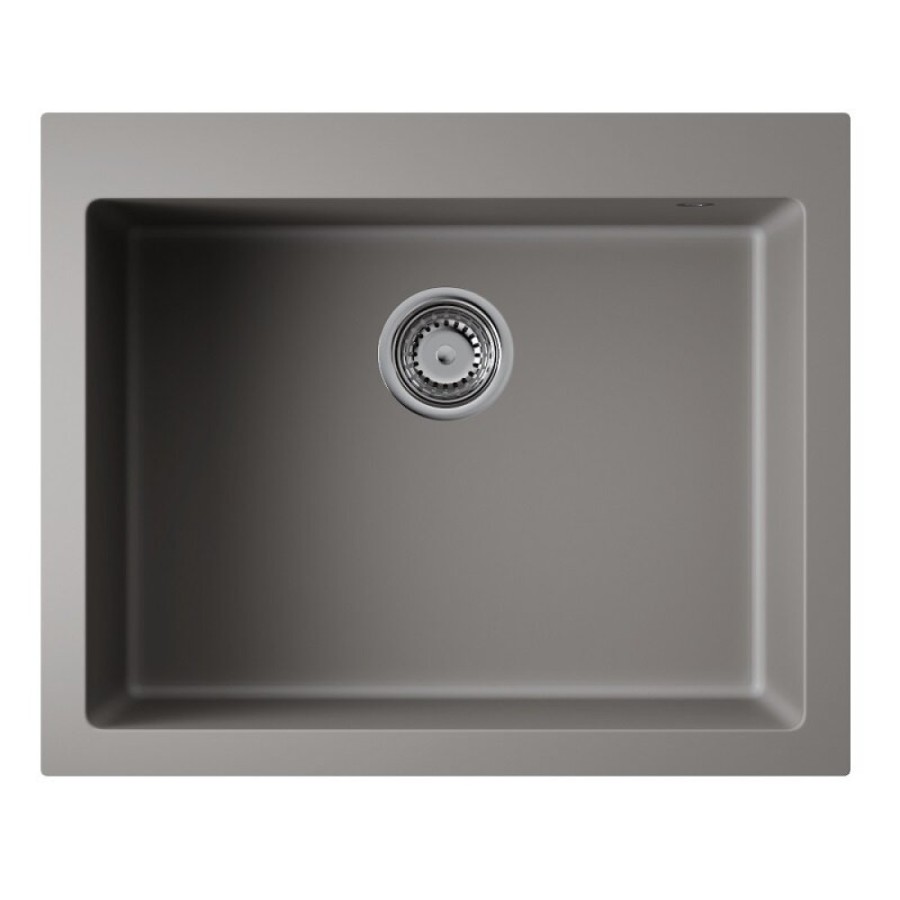 Мойка кухонная Omoikiri Bosen 61A-GR 4993825, 61 см, artceramic, цвет leningrad grey
