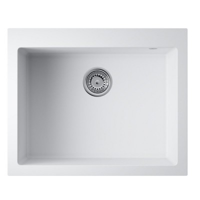 Мойка кухонная Omoikiri Bosen 61A-WH 4993826, 61 см, artceramic, цвет белый