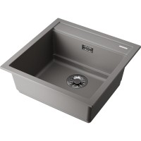 Мойка кухонная Omoikiri Kitagawa 51-GR 4993830, 51 см, artceramic, цвет leningrad grey