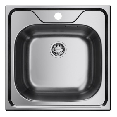 Кухонная мойка Omoikiri Saru 48 4993833, 48 см, цвет нержавеющая сталь
