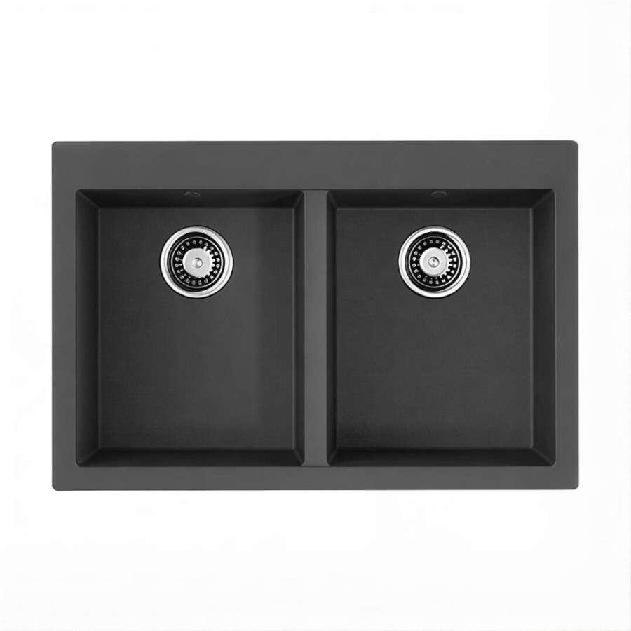 Кухонная мойка Omoikiri Bosen 80-2-PL 4993843, 80 см, tetogranit, платина