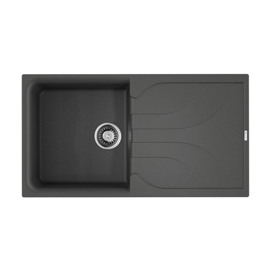 Мойка кухонная Omoikiri Yasugata 100-PL 4993851, 100 см, tetogranit, платина