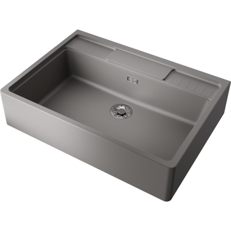 Мойка кухонная Omoikiri Kinokawa 90-GR 4993854, 90 см, artceramic, цвет leningrad grey