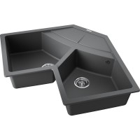 Кухонная мойка Omoikiri Sumi 83C 4993860, 102 см, tetogranit, цвет платина