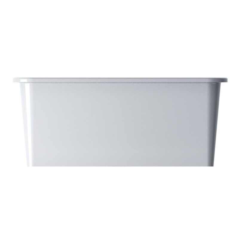 Мойка кухонная Omoikiri Torishima 67-U/I 4993866, 67 см, natceramic, цвет белый глянцевый