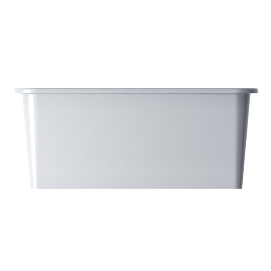Мойка кухонная Omoikiri Torishima 67-U/I 4993866, 67 см, natceramic, цвет белый глянцевый