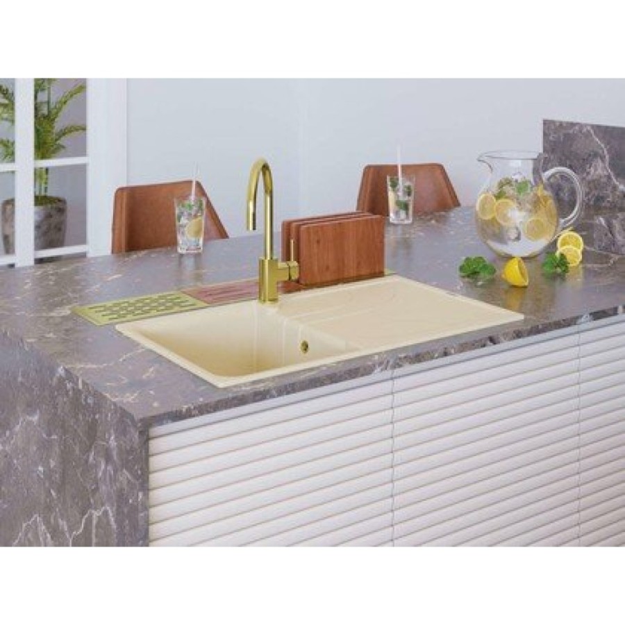 Мойка кухонная Omoikiri Yasugata 86-WH 4993871, 86 см, tetogranit, белый