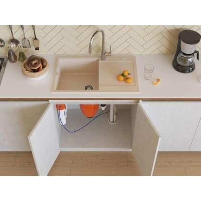 Мойка кухонная Omoikiri Sakaime 78-LB-SA 4993902, 78 см, tetogranit, бежевый