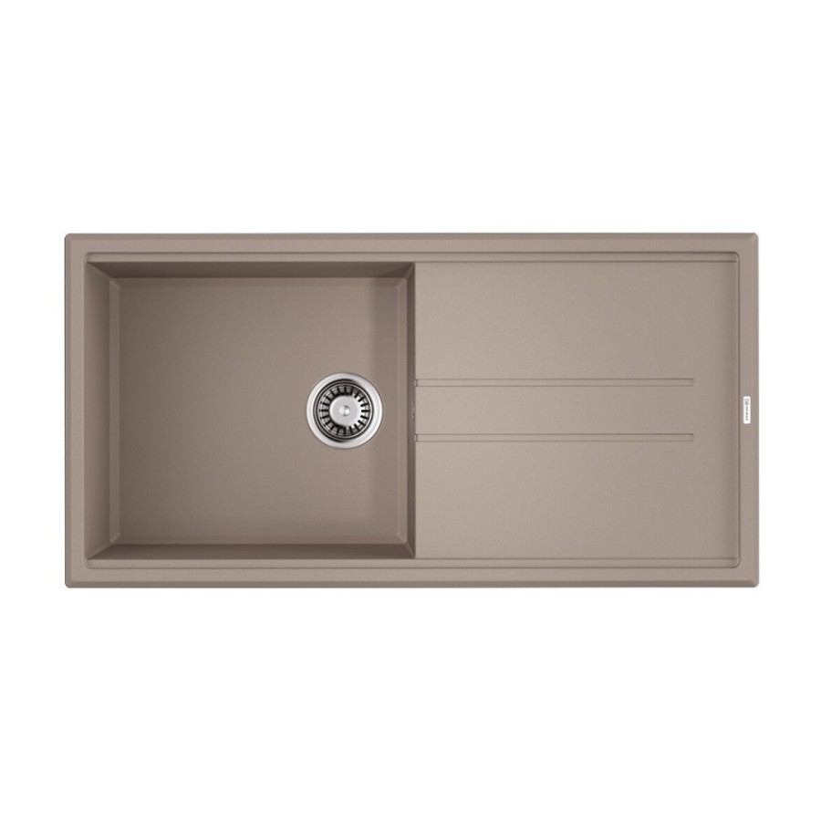Мойка кухонная Omoikiri Tedori 100-SA 4993918, 100 см, tetogranit, бежевый