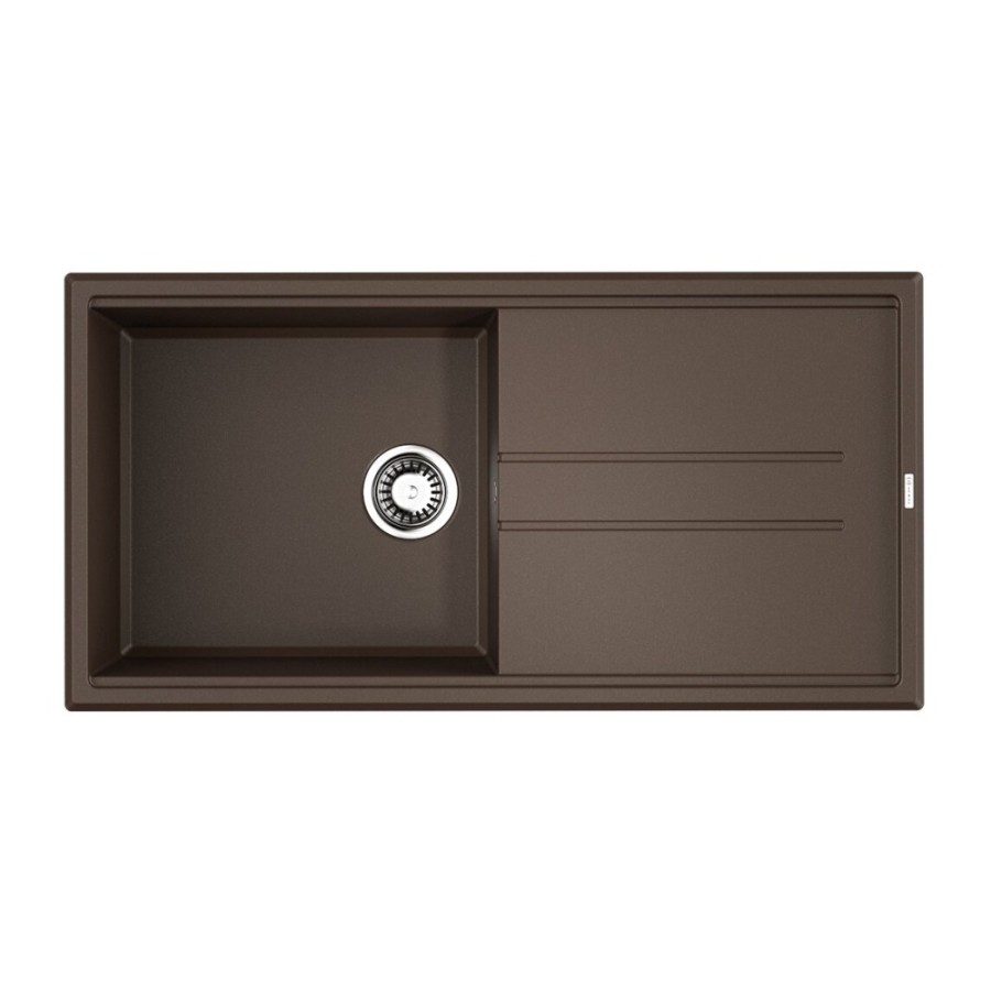 Мойка кухонная Omoikiri Tedori 4993920 100-DC, 100 см, tetogranit, темный шоколад