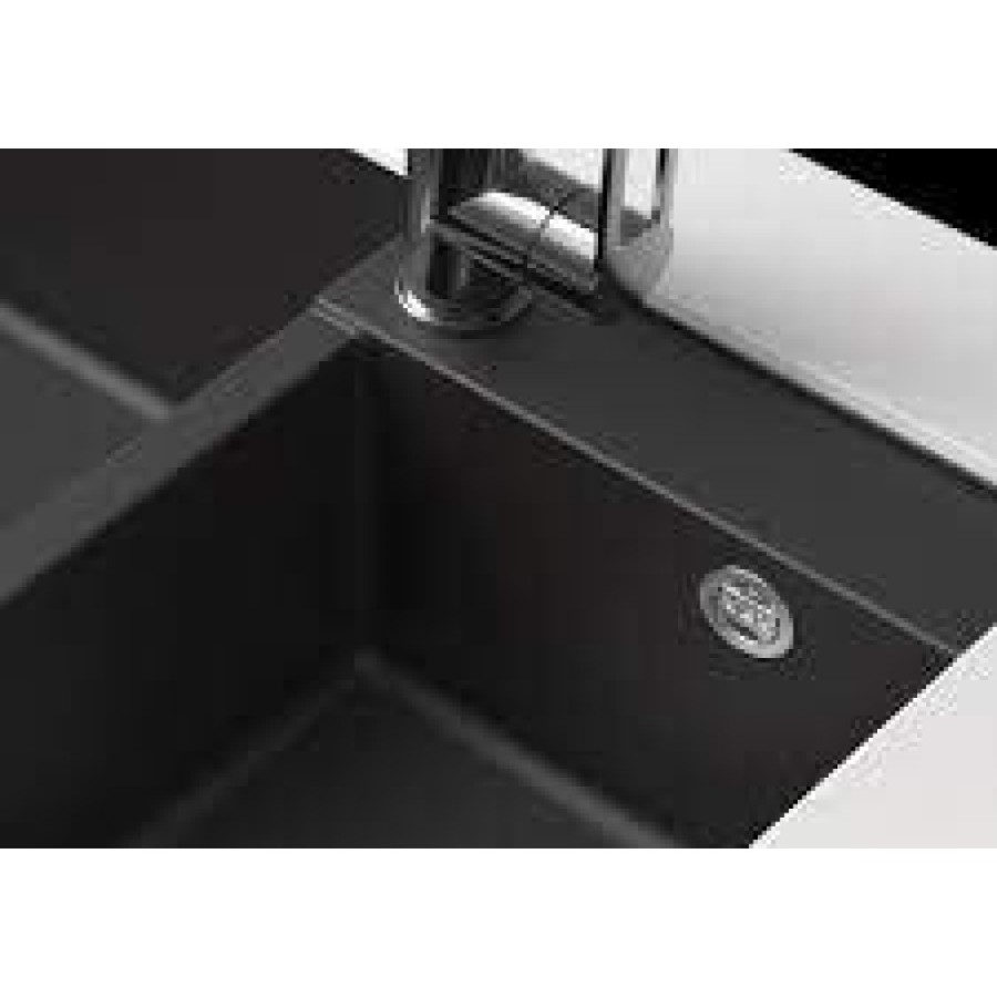 Мойка кухонная Omoikiri Tedori 86-2-LB-PL 4993939, 86 см, tetogranit, платина