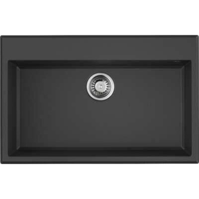 Мойка кухонная Omoikiri Tedori 79-BL 4993948, 79 см, tetogranit, черный