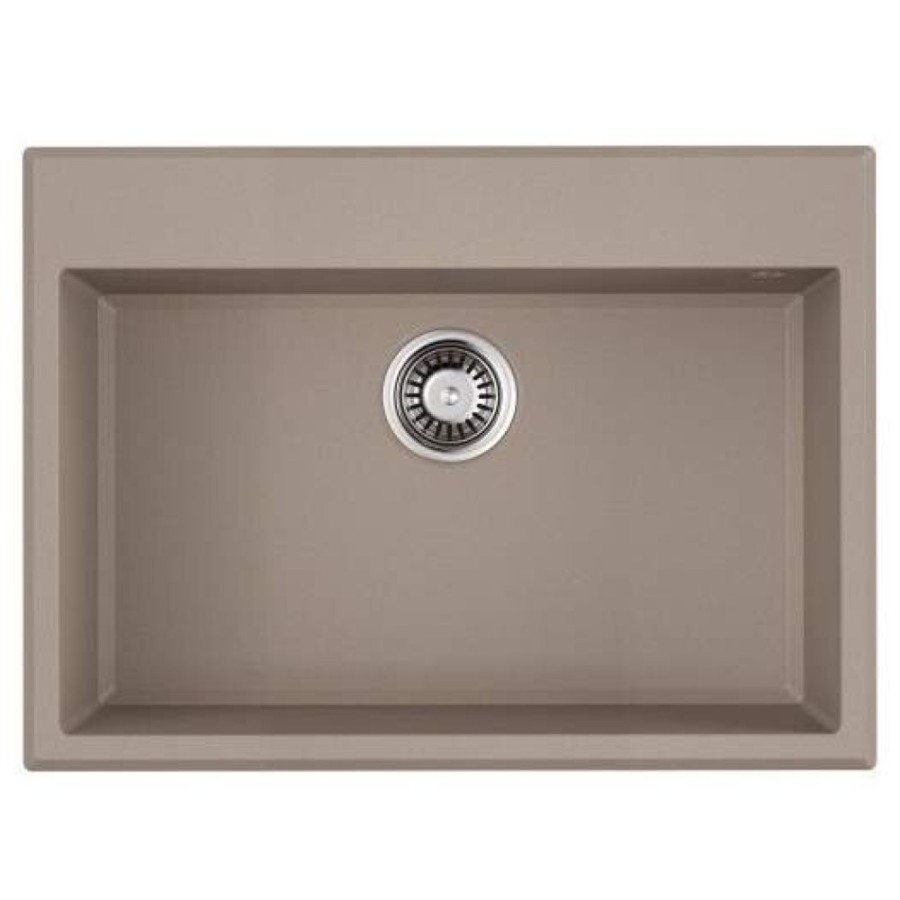 Мойка кухонная Omoikiri Tedori-68-SA 4993966, 68 см, tetogranit, бежевый