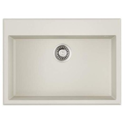 Мойка кухонная Omoikiri Tedori-68-WH 4993967, 68 см, tetogranit, белый
