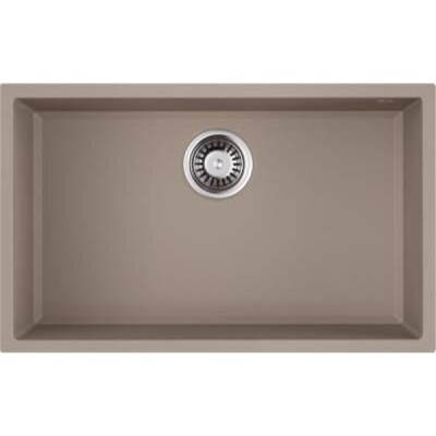 Мойка кухонная Omoikiri Tedori 66-U-SA 4993974, 66 см, tetogranit, бежевый