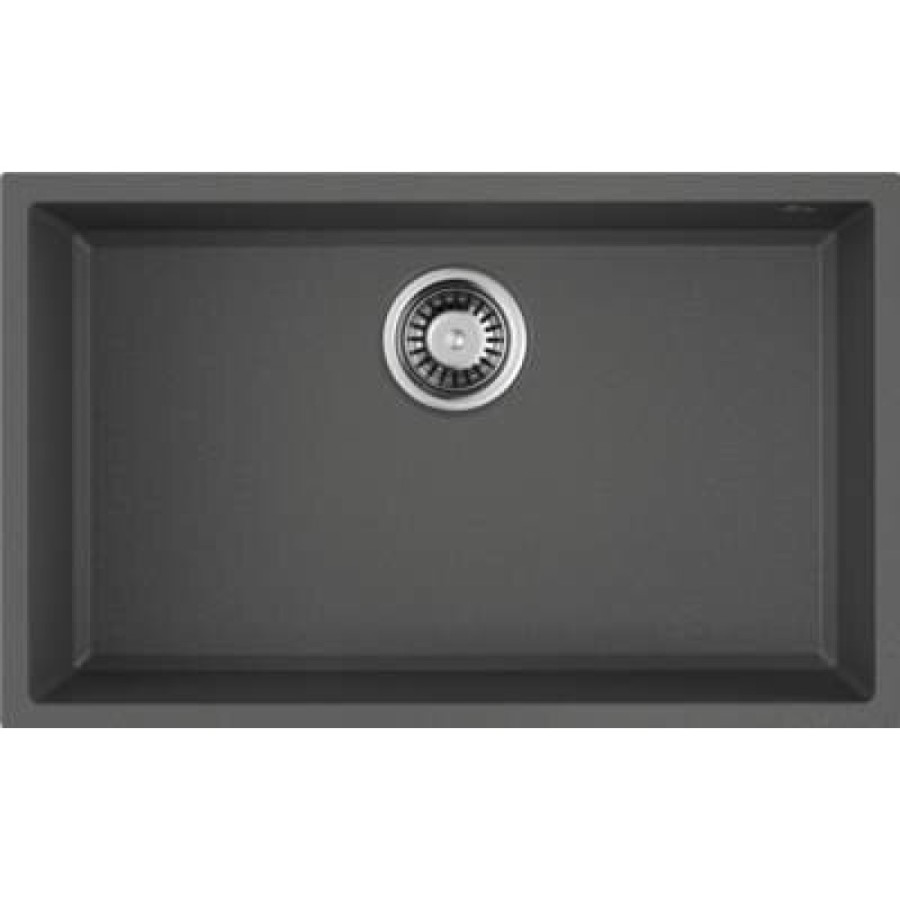 Мойка кухонная Omoikiri Tedori 66-U-PL 4993979, 66 см, tetogranit, платина