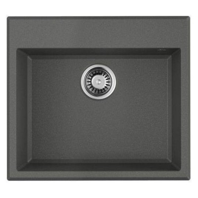 Мойка кухонная Omoikiri Tedori 57-PL 4993987, 57 см, tetogranit, платина