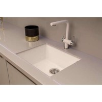 Мойка кухонная Omoikiri Tedori 54-U-PL 4993995, 55 см, tetogranit, платина