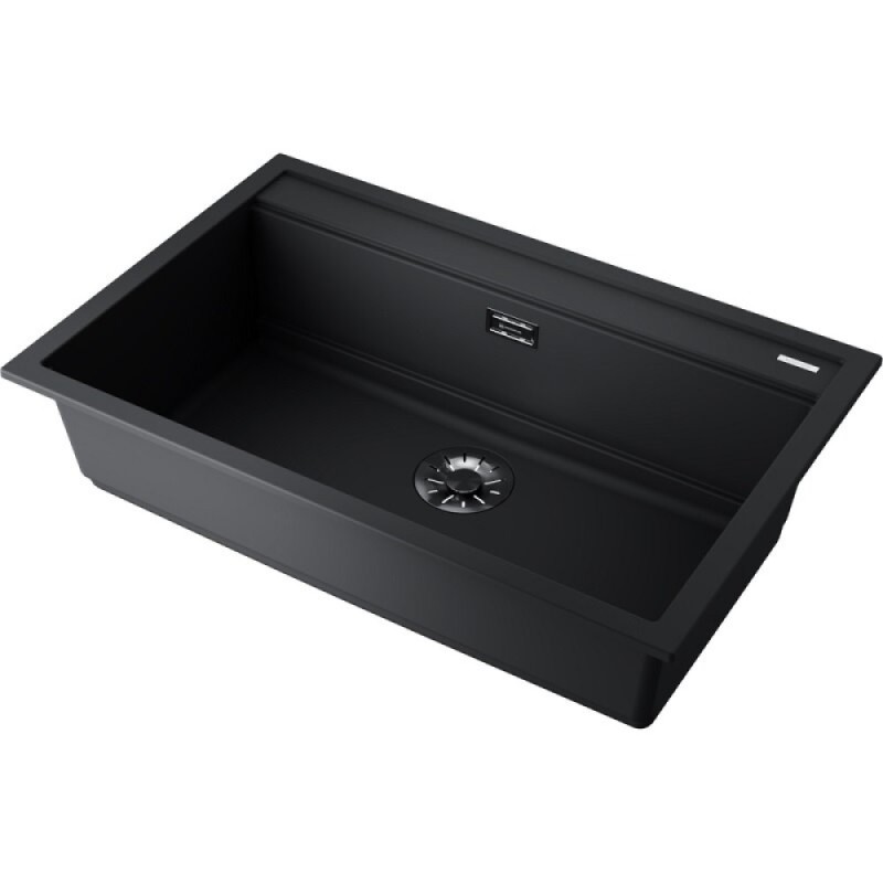 Мойка кухонная Omoikiri Kitagawa 79-LB-GB 4993996, 79 см, artceramic, цвет графит