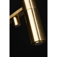 Смеситель для кухонной мойки Omoikiri Kanto PVD-LG 4994014 с подключением к фильтру, золото/черный