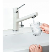 Смеситель Omoikiri Tonami-BN 4994018 для кухни под фильтр, латунь/нержавеющая сталь