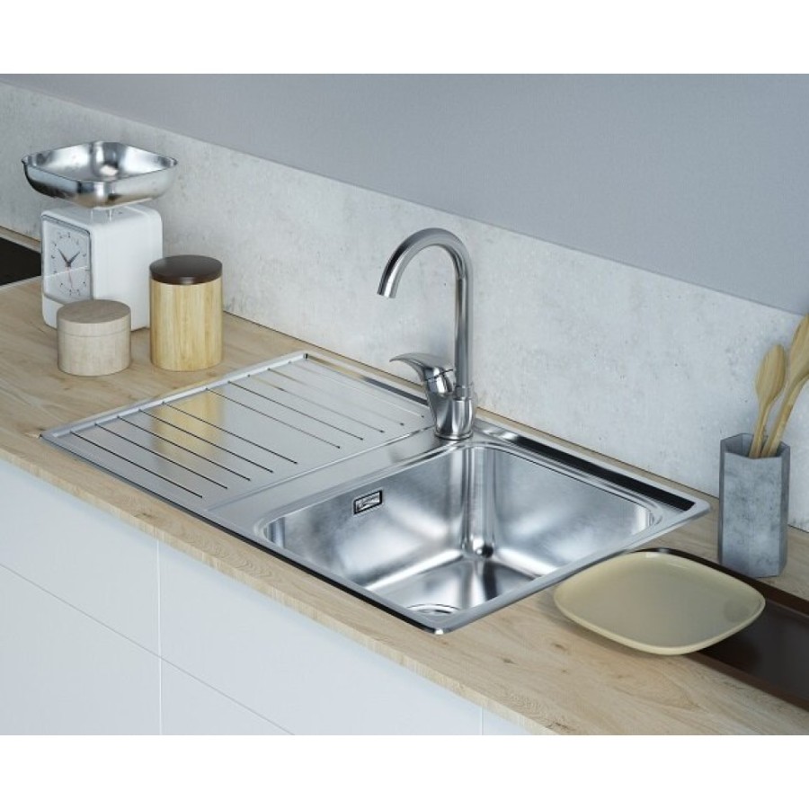 Смеситель для кухни Omoikiri Umi BN 4994239, нержавеющая сталь