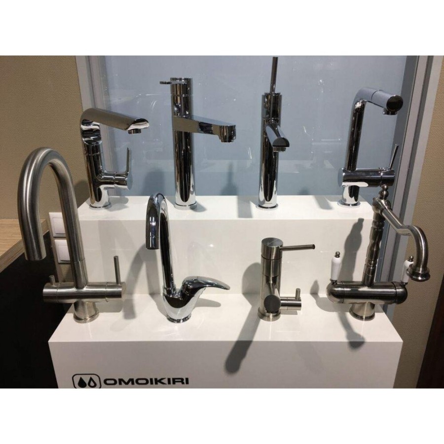 Смеситель для кухни Omoikiri Umi BN 4994239, нержавеющая сталь