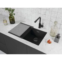 Смеситель Omoikiri Nakagawa 4994414 2 Plus BL для кухонной мойки, под фильтр, черный