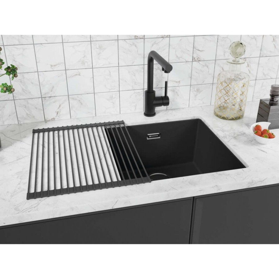 Смеситель Omoikiri Nakagawa 4994414 2 Plus BL для кухонной мойки, под фильтр, черный