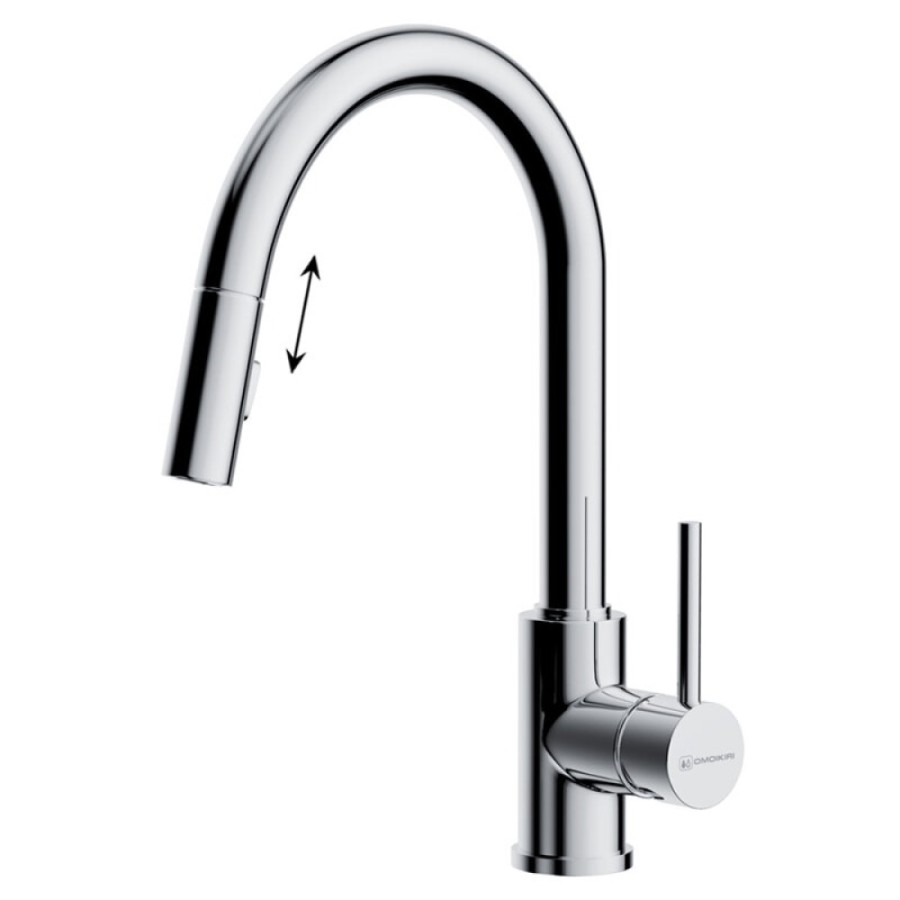 Смеситель для кухни Omoikiri SShinagawa-SB 4994458, цвет хром
